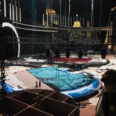 Takto vyzeralo štúdio na začiatku výstavby