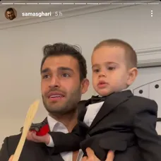 Sam Asghari na svadbe najlepšieho kamaráta
