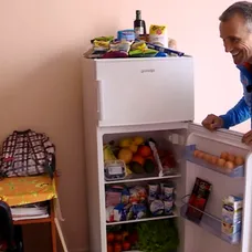 Klaudia Belejová v školskej jedálni
