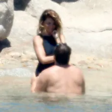 Penélope Cruz a Javier Bardem na dovolenke