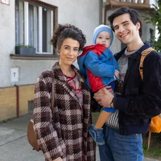 Adriána Brnčalová a Kristián Baran v seriáli Sľub