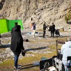 Nakrúcanie dramatickej scény v Druhej šanci.