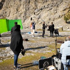Nakrúcanie dramatickej scény v Druhej šanci.