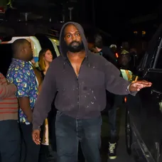 Raper Kanye West