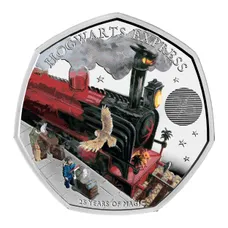Minca Britskej Kráľovskej mincovne - Rokfortský expres