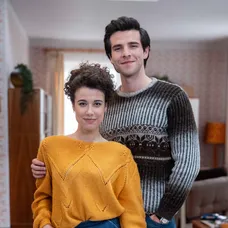 Adriána Brnčalová a Kristián Baran v seriáli Sľub