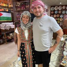 Mirka a Matej v Jordánsku