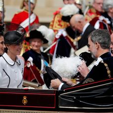 Kráľovná Letizia s vojvodkyňou Kate.