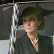 Princezná z Walesu na pohrebe