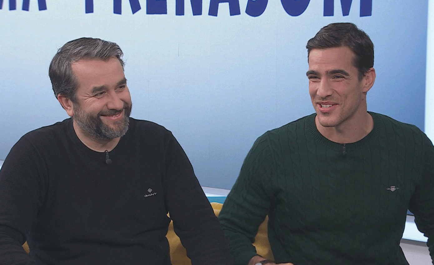 Adam Bardy a Vlado Kobielsky v Teleráne