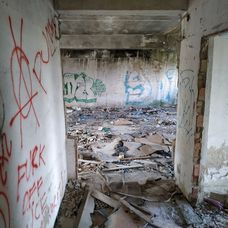 Nakrúcala sa aj povale opusteného objetu