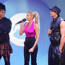 Martin Klinčúch (aka Neiru) a Matúš Kolárovský (aka Yael) s Darou Rolins