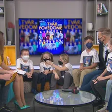 Deti zo šou Tvoja MINI tvár znie povedome spolu s Martinom Nikodýmom v Teleráno.