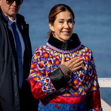 Dánska kráľovná Mary na návšteve Grónska