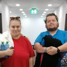 Jessica a Ľubo počas premeny