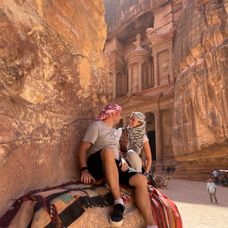 Mirka a Matej v Jordánsku