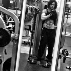 Mario Cimarro - svaly (Instagram Mario Cimarro)