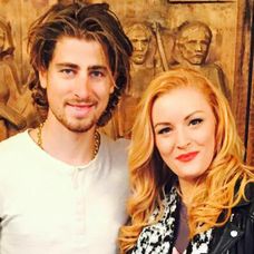 Peter Sagan a Barbora Švidraňová