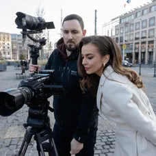 Zuzana Čimová (zákulisie nakrúcania televíznej upútavky)