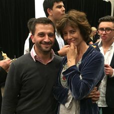 Rachel Ward s fanúšikom (foto: Instagram)