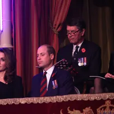 Princ William a vojvodkyňa z Cambridge. 