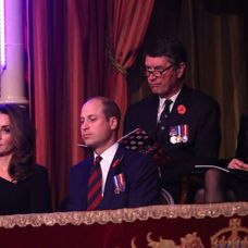 Princ William a vojvodkyňa z Cambridge. 
