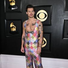 Harry Styles na 65. ročníku odovzdávania hudobných cien Grammy