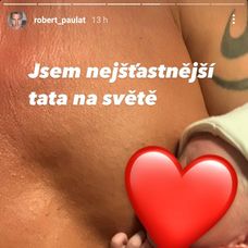 Syn Roberta Paulata je na svete
