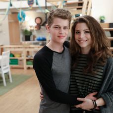 Oliver Oswald ako Luky a Zuzka Kraváriková alias Dorota