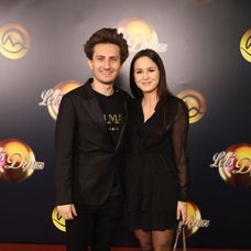 Filip Jančík so snúbenicou Luciou