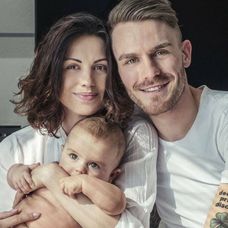 Kristína Turjanová, Martin Vaculík a ich synček Marko