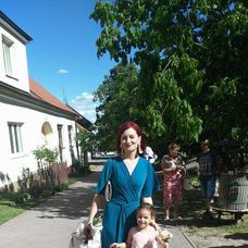 Kolegyňa Andrea Šprochová s dcérkou