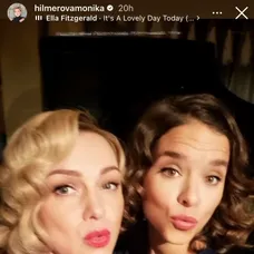 Kristína Svarinská a Monika Hilmerová v seriáli Dunaj