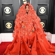 Lizzo na 65. ročníku odovzdávania cien Grammy