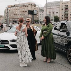 Wanda Hrycová, Petra Polnišová a Tána Pauhofová na premiére