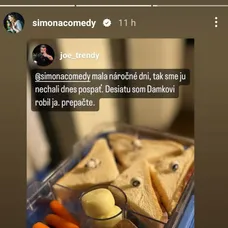 Simona Salátová pripravuje synovi bláznivé desiate. 