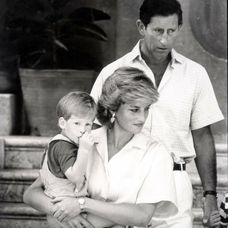 Princezná Diana s princom Charlesom