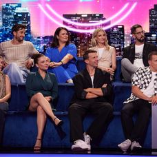 Jana Kovalčiková, Jakub Jablonský, Lesana Krausková, Petra Polnišová, Peter Pecha, Adela Vinczeová, Juraj „Šoko“ Tabaček a Michal Kubovčík v šou Možné je všetko!