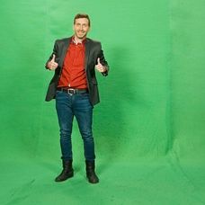 Števo Martinovič na fotení