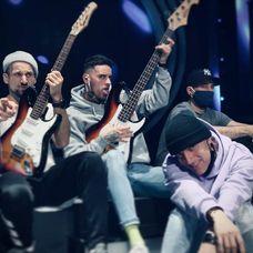 Marek Brimus alias Lego (vľavo), Marián Murda, Danter