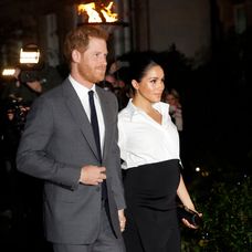 Vojvoda a vojvodkyňa zo Sussexu na Endeavour Fund Awards v Londýne
