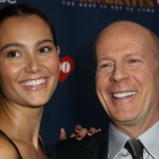 Bruce Willis s manželkou Emmou.