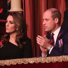 Princ William a vojvodkyňa z Cambridge. 