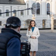 Zuzana Čimová (zákulisie nakrúcania televíznej upútavky)