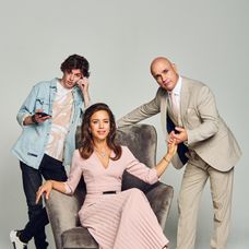 Lucia Hurajová so seriálovou rodinou