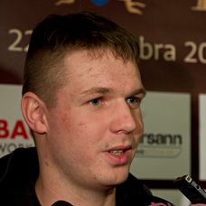 Hokejový brankár Denis Godla.