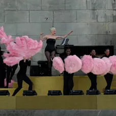 Lady Gaga na otváracom ceremoniáli na letných olympských hrách v Paríži
