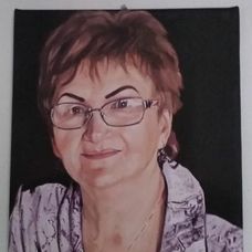 Gizkina dvojníčka Vierka na portréte