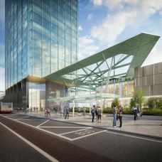 Vizualizácia novej autobusovej stanice