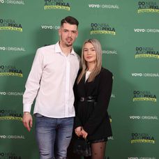 Ľubomír Belko s priateľkou